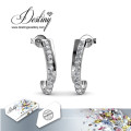 Destiny Jewellery Crystal From Swarovski Joyce Hoop Earrings